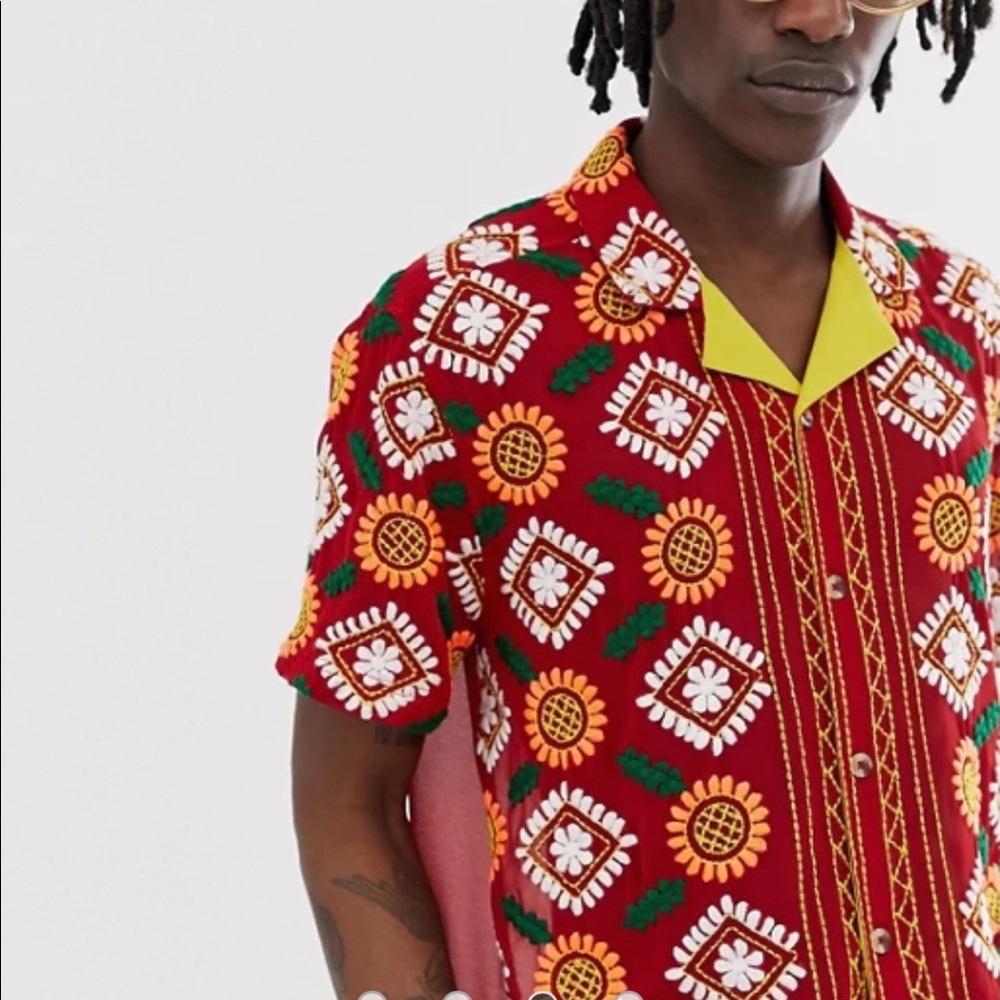 Embroidered Festival Shirt